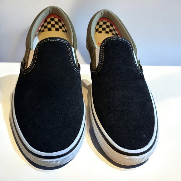 Men’s Vans Skate Slip on Port/Black Green Size 8.5 NWOT - Picture 4 of 11